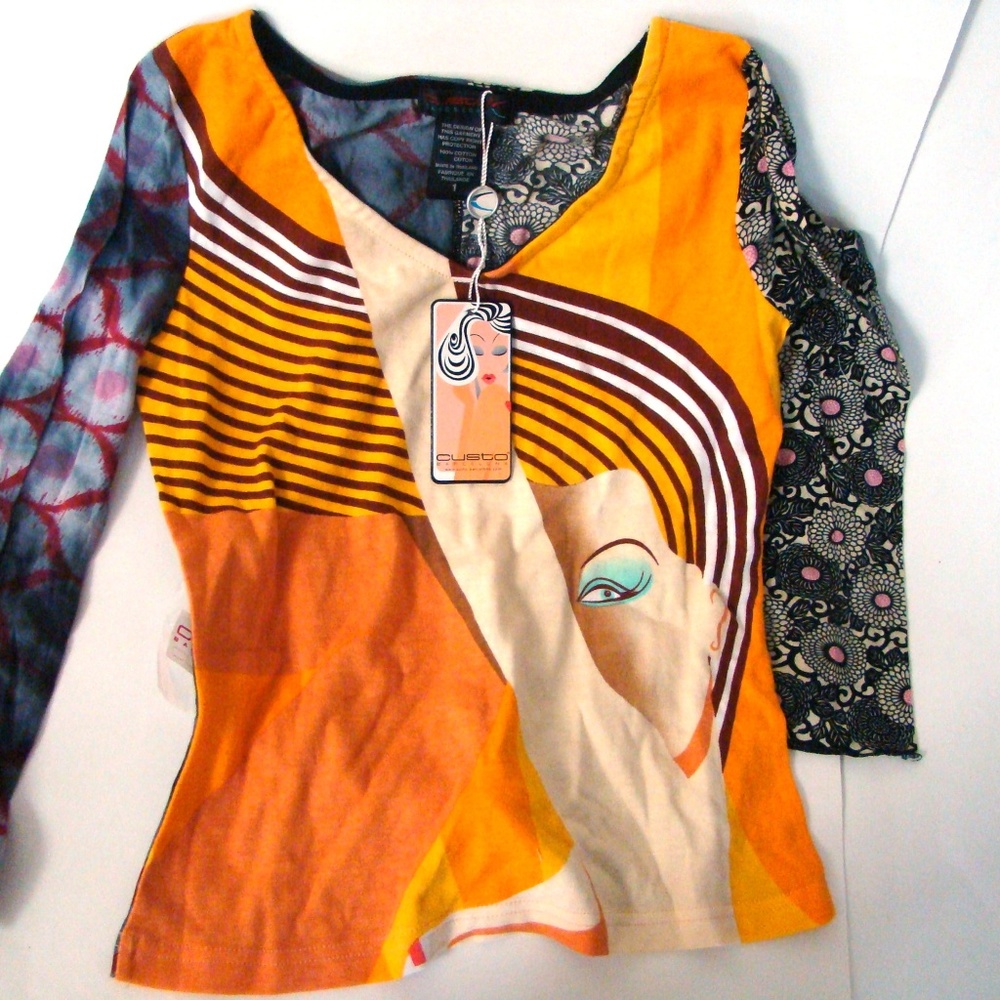 Custo Barcelona Shirt Tropez Hyde Girl Size 1